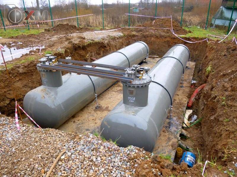 Газгольдер для частного дома под ключ, стоимость установки и отзывы