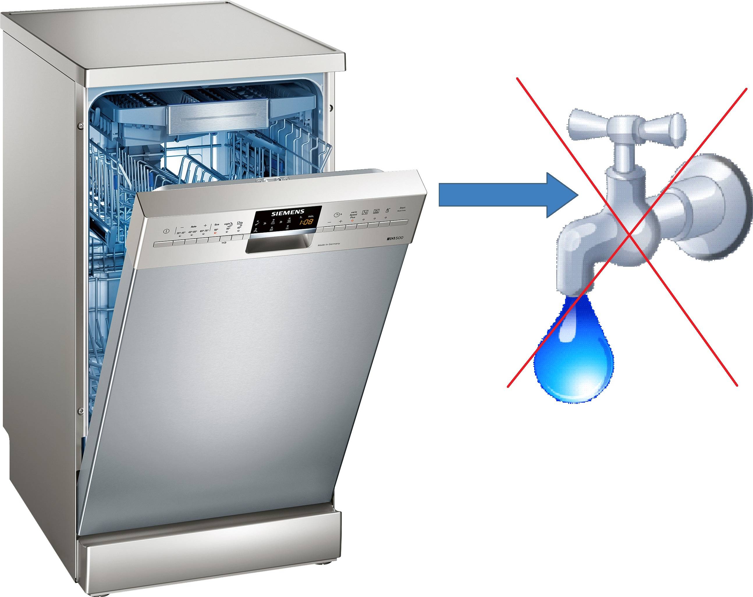 Течь воды посудомоечной машины. E15 Siemens посудомойка. Посудомойка Леран без водопровода. Gorenje посудомоечная машина с баком для воды. ПММ BDW 4106 D.