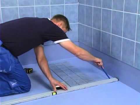 Как правильно выполнить гидроизоляцию душевой?
