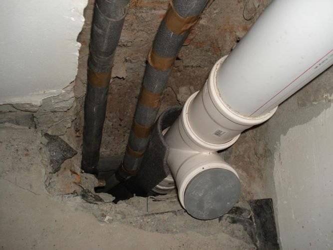 Замена канализации в квартире: инструктаж по замене стояка и труб своими руками