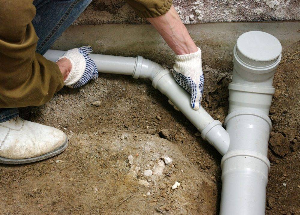 Подключение водопровода и канализации к частному дому