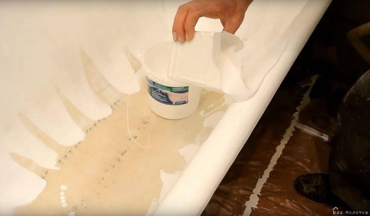 Жидкий акрил для ванны – цена покрытия при ремонте и отзывы восстановления