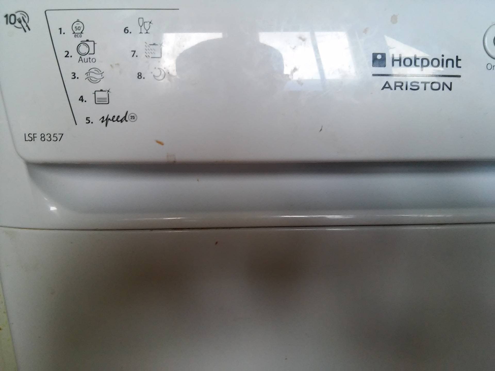 Посудомоечная машина hotpoint ariston - ошибка 5