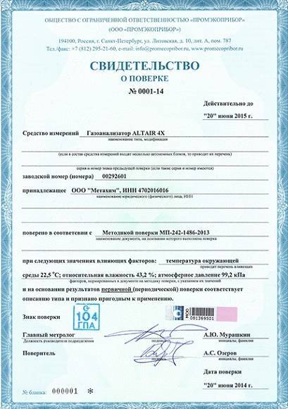 Периодичность проверки газоанализаторов контрольной смесью - клуб строителей