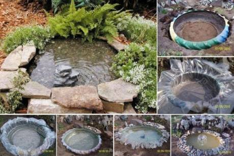 Покой и умиротворение: маленькие водоёмы в дизайне сада