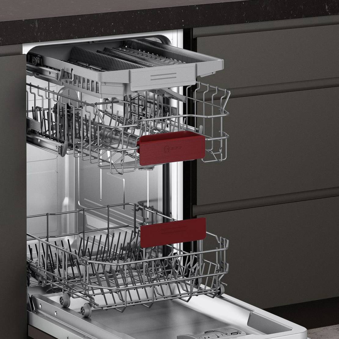 установка посудомоечной машины в кухню метод