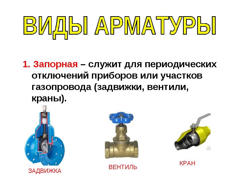 Газовая арматура и оборудование: разновидности + особенности выбора