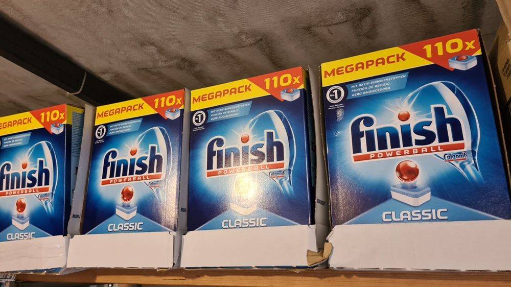 Таблетки финиш для посудомоечной машины