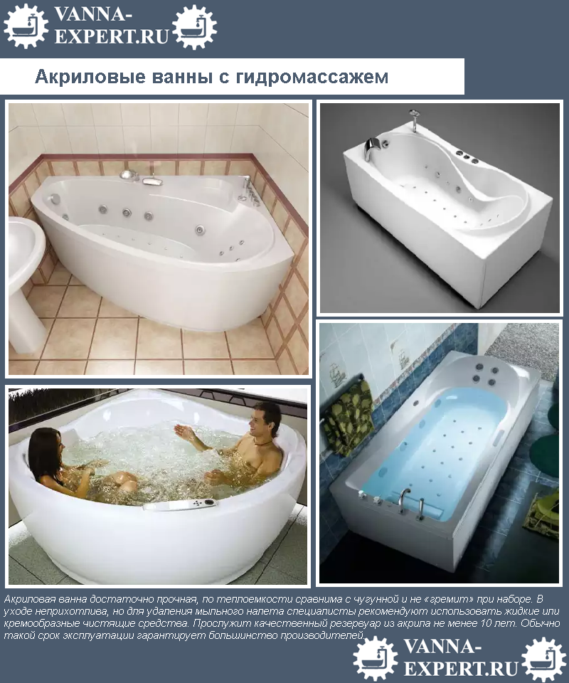Акриловая ванна с гидромассажем: плюсы и минусы гидромассажных изделий, конструкции размером 150х70 см, модели из китая, отзывы