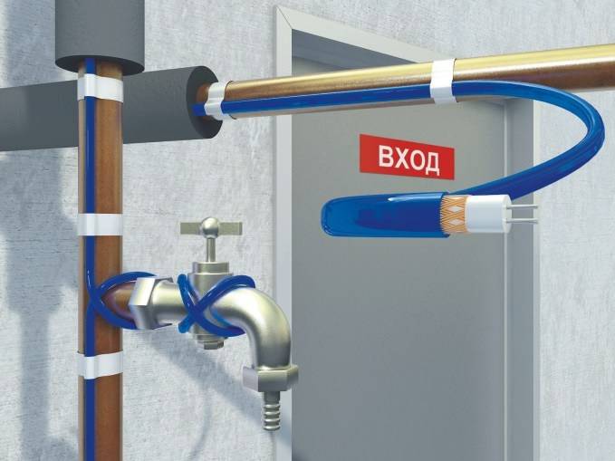 Обогрев водопровода при помощи нагревательного кабеля: обзор лучших решений