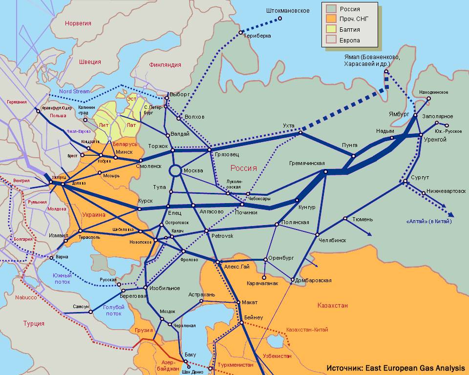 Магистральные линии трубопровода. Схема газотранспортной системы России. Схема магистральных газопроводов Газпрома. Магистральные трубопроводы России схема.