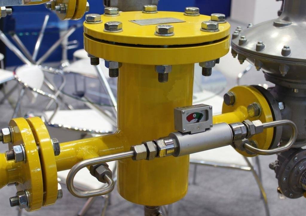 Газовые фильтры низкого давления