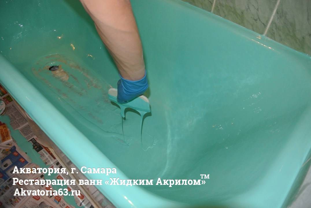 Реставрация ванн жидким акрилом (73 фото): восстановление и ремонт наливной ванны с помощью специального покрытия, как правильно покрыть