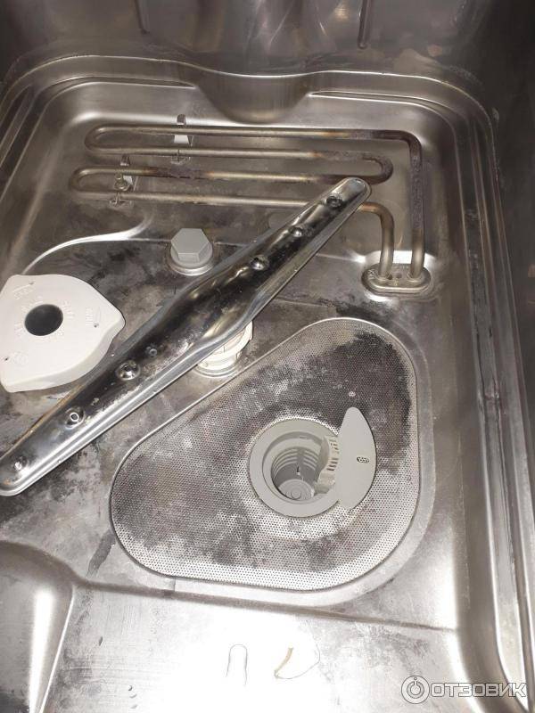 Белый налет на посудомоечной машине: почему остается