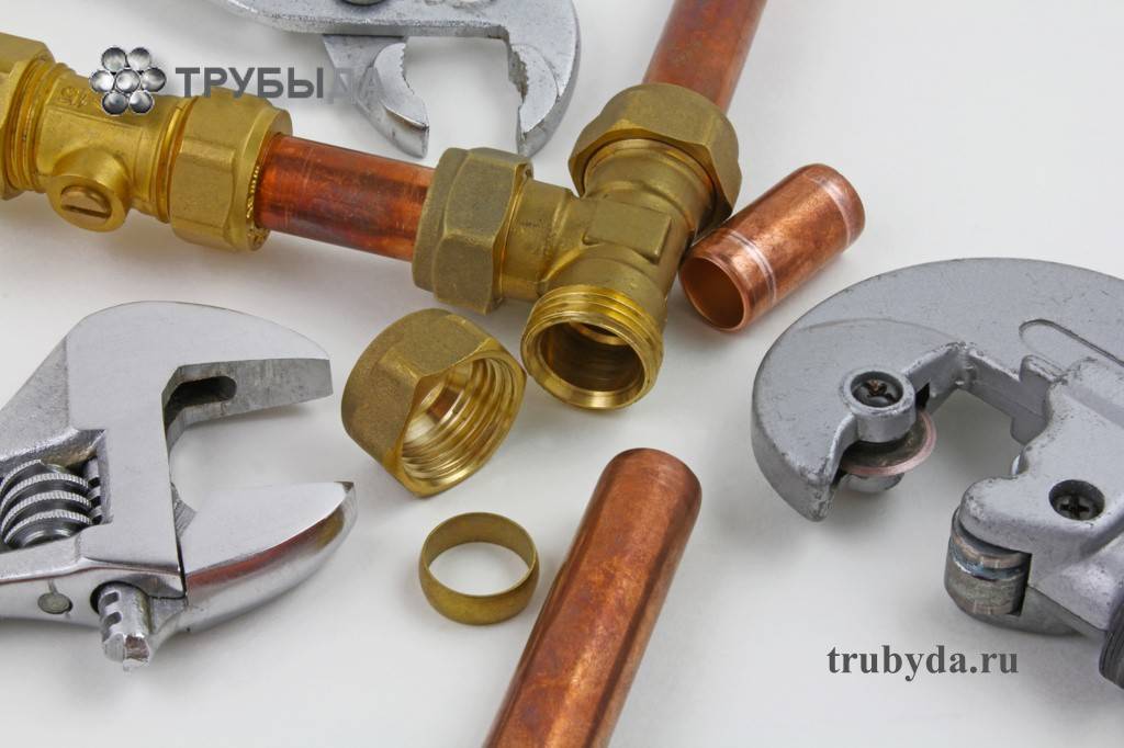 Медные трубы: механические способы соединений без применения пайки