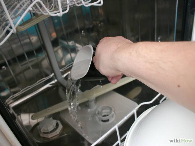 Белый налет в посудомоечной машине: 5 средств