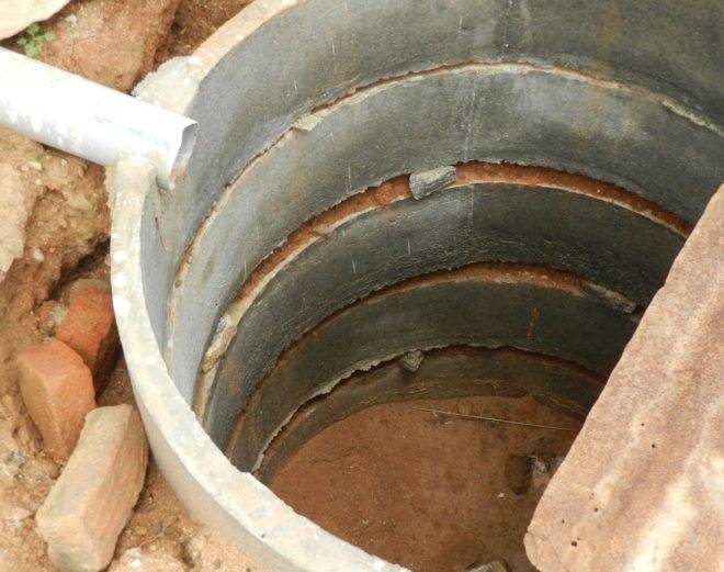 Выгребная яма из бетонных колец: устройство своими руками