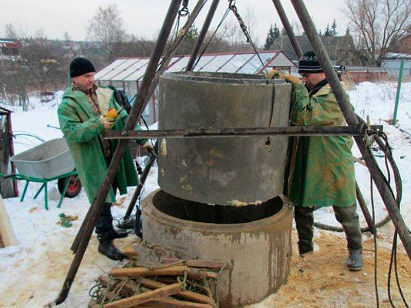 Ремонт колодцев - способы устранения неполадок своими руками