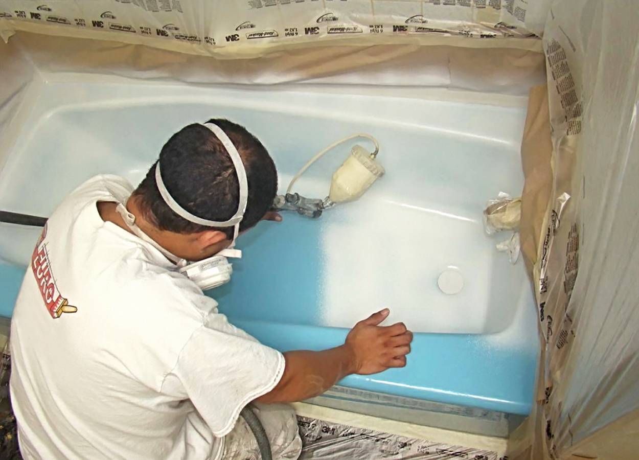Как правильно осуществлять реставрацию ванн жидким акрилом?