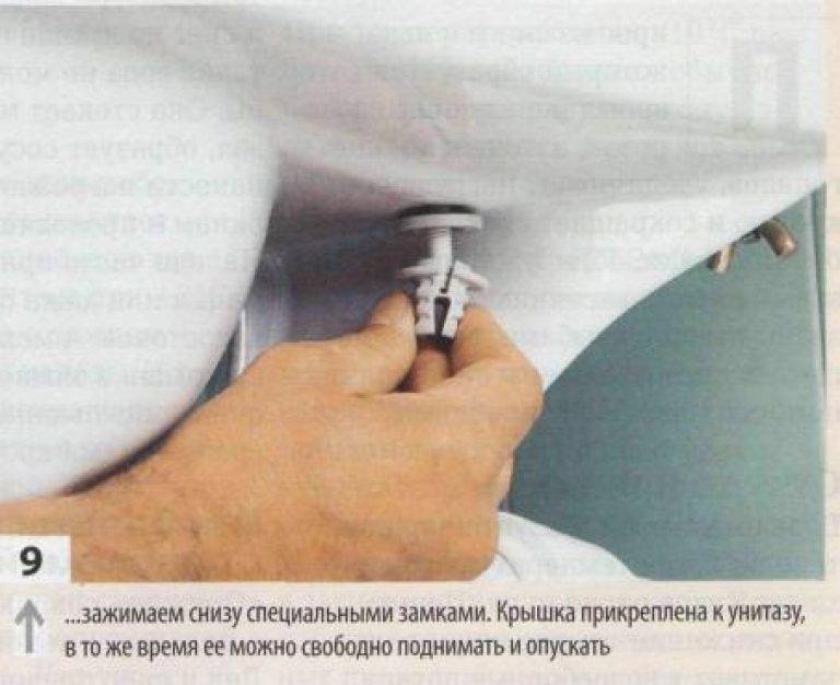 Крепление крышки для унитаза: варианты установки крышки, типичные проблемы и их устранение