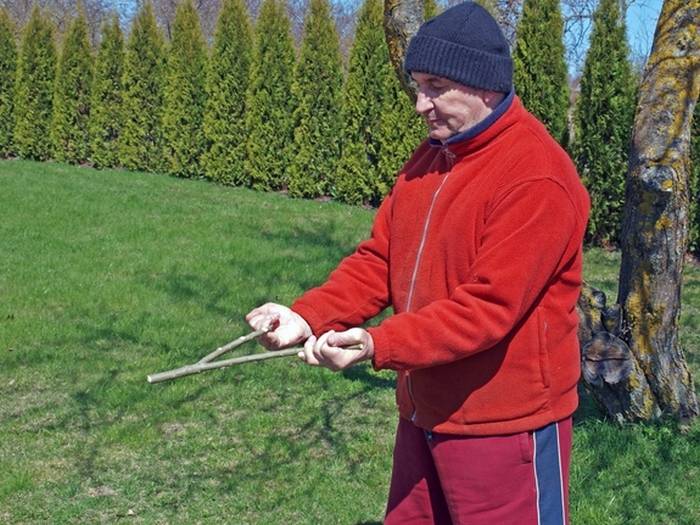 Как найти воду на участке для скважины: где находятся подземные воды, поиск с помощью рамки