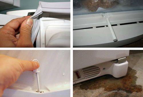 Как прочистить слив в холодильнике