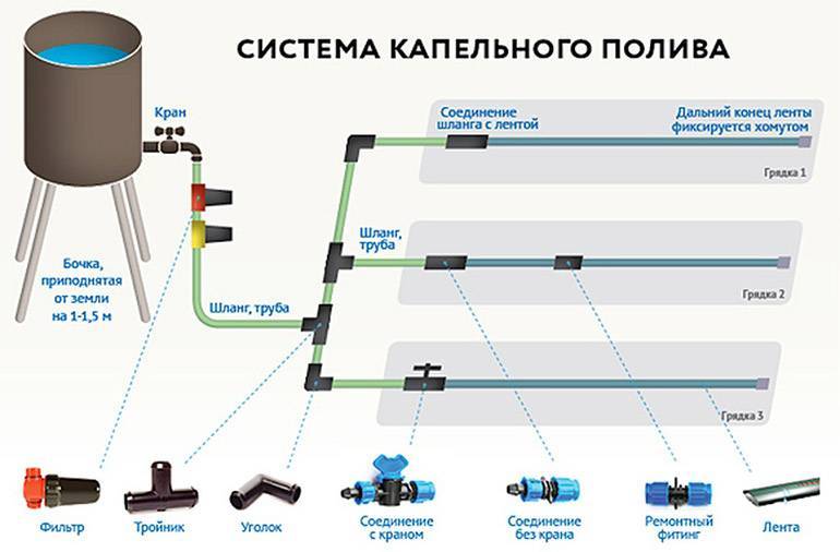 Шланг для капельного полива - виды, выбор, инструкция по применению