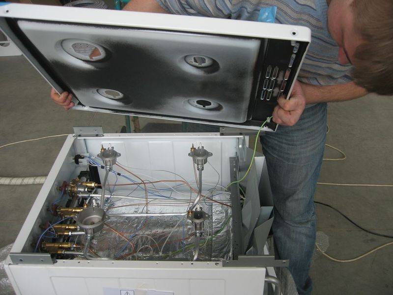 Ремонт газовых плит