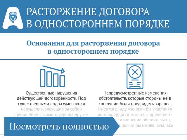 Получено на основании контракта. Односторонний порядок. Договор может быть расторгнут в одностороннем порядке за 30 дней. Договор на ГАЗ. Эпилептогенн односторонний.