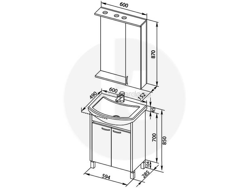 Тумба с раковиной для ванной: какую лучше выбрать + как правильно установить