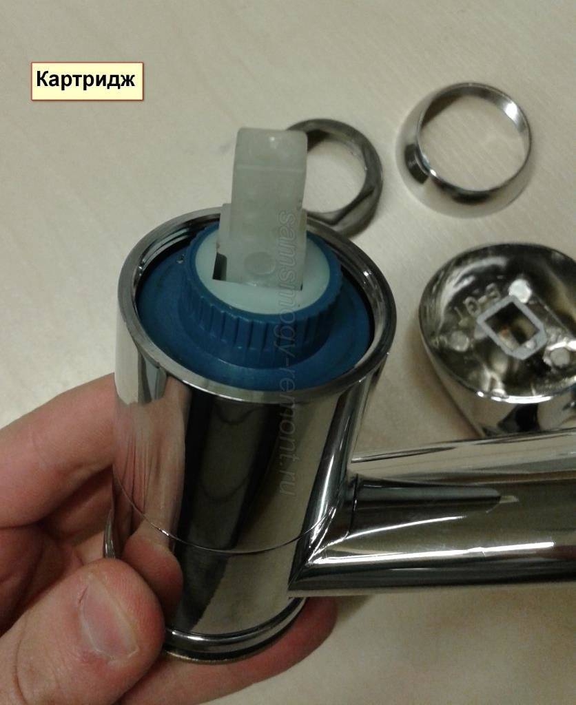 Ремонт однорычажного смесителя для кухни своими руками – с картриджем и шарового
