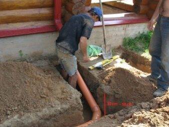 Как правильно устроить канализацию для частного дома своими руками: схемы и глубина укладки