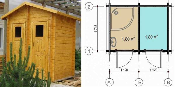 Строительство деревянного дачного туалета своими руками