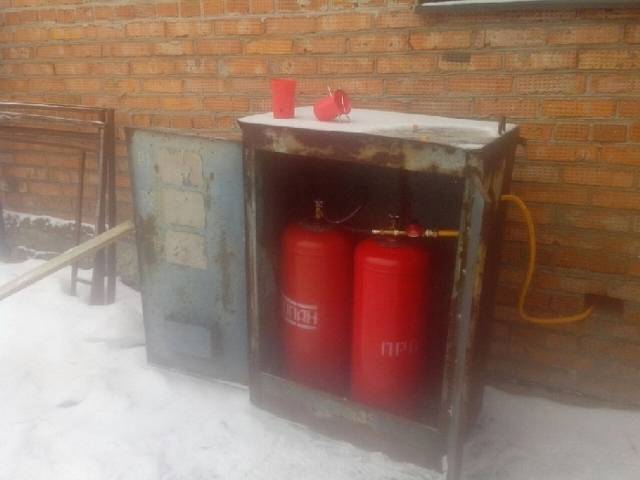 Отопление от газового баллона в частном доме и расход сжиженного пропана в загородном