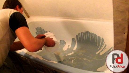 Жидкий акрил для ванной — пошаговая инструкция восстановления, советы по выбору материала и метода нанесения (120 фото)