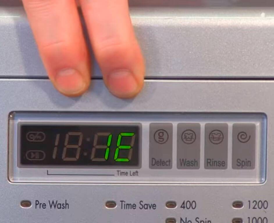 Ошибка oe на стиральной машине lg - что делать?