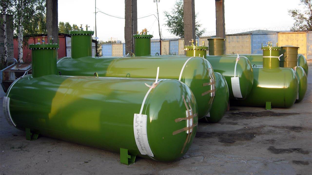Газгольдер в частном доме: общие сведения, разновидности и принцип установки