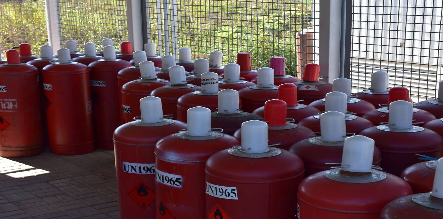 Газовые баллоны: правила хранения и использования на объектах