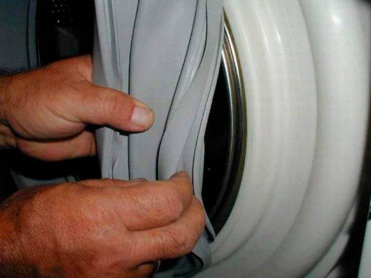 Как снять и заменить резинку на барабане стиральной машины lg? тонкости замены манжеты люка. как поменять уплотнительную резинку?