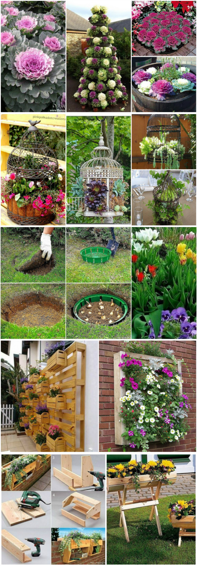 Садовые поделки: лучшие новинки сезона и красивые идеи украшения сада и огорода (105 фото)