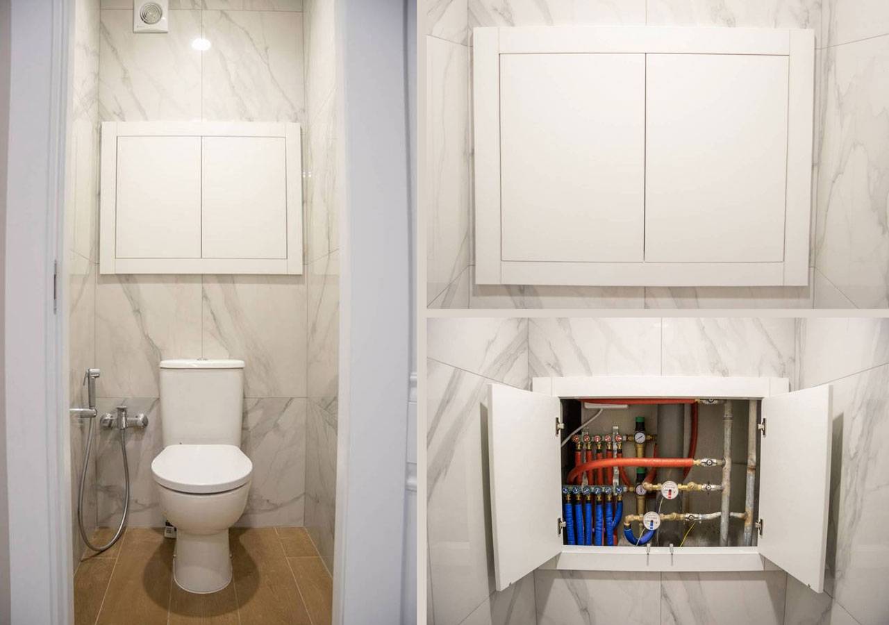 Как закрыть трубы в туалете — все варианты спрятать, скрыть и зашить