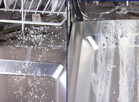 Посудомоечная машина оставляет белый налет на посуде