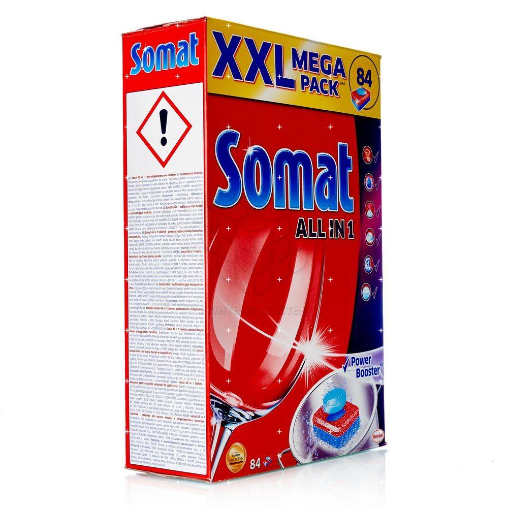 Somat для посудомоечных машин - отзывы покупателей.