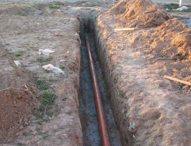 Прокладка канализации — нормы и правила укладки труб